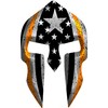 cbcdecals - Thin Orange Line Search and Rescue Spartan Helmet