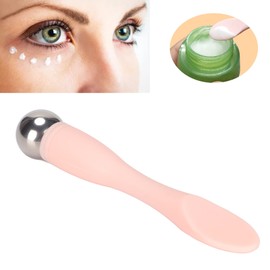 Aoutecen Eye Cream Applicator Roller, Reduce Puffiness Skin Firming Ergonomic Eye Cream Massage Stick Reduce Dark Circles for Facial Massage