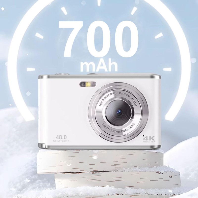 Digital Camera, 4K Autofocus Vlogging Camera for YouTube, 48MP 16X