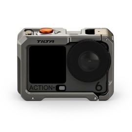 TILTA Full Camera Cage for DJI Osmo Action 6 - Titanium Gray TA-T95-FCC-TG