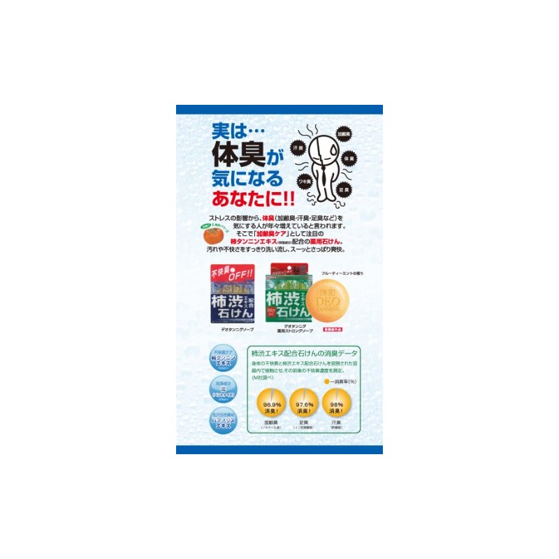 Set of 2 Deodorizing Soap