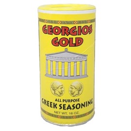 Georgios Gold Greek Seasoning, All Purpose Spice Blend, 16 oz Shaker
