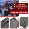 JMTAAT Rear License Plate Holder Bracket Compatible with 1997-2006 Jeep