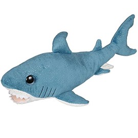 Ravensden FR010SK Soft Toy Large Great White Shark (Glitzy) 36cm