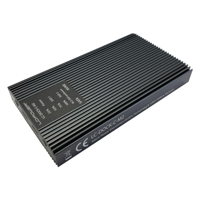 LC-POWER LC-Dock-C-M2 | USB 3.2 Gen 2x1 M.2 SSD Dock