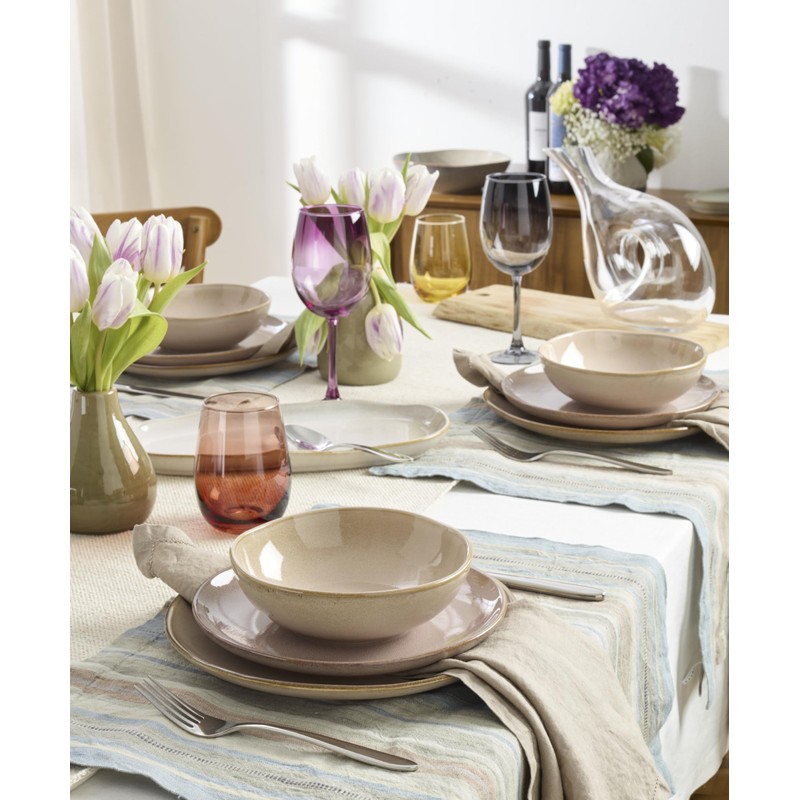 Oneida 897854 Golden Hour Stemless Wine Glasses, Set Of 4