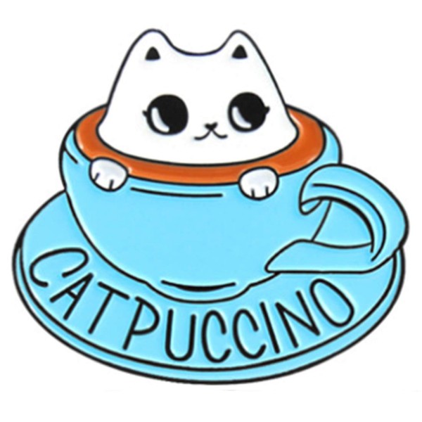 Flairs - Broche de solapa esmaltado con temática de animales