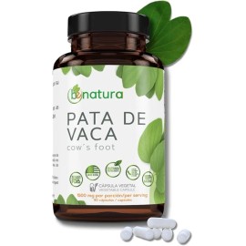 B-Experts Pata de Vaca Capsules(Cow's Foot) – 1500 mg Per Serving, 90 Veggie Caps – 100%