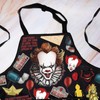 WZMPA Horror Clown Cooking Apron Horror Clown Lover Gift Welcome