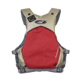 Stohlquist Men's Life Vest, PFD USCG Approved and Transport Canada Approved Life Jacket for Paddle Kayak SUP Boating - LXL