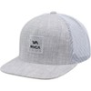 RVCA 남성 바 올웨이 트럭 운전사 [Heather Grey/Black] RVCA Men's