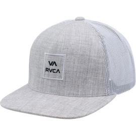 RVCA 남성 바 올웨이 트럭 운전사 [Heather Grey/Black] RVCA Men's Bar All Way Truck Driver [Heather Grey/Black]