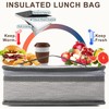 FlowFly Small Insulated Lunch box Portable Soft Bag Mini Cooler
