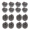 Emptty 8PCS Dishwasher Roller Assembly Fit Upper Dishrack and Lower