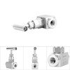 Stainless Steel BSPP Female Thread Straight Needle Valve for Water