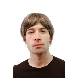 Wigs men short brown/blonde mix GFW357B/8H26