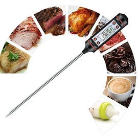 AL-FAHMI Digital Food Thermometer Temperature Probe MeatCooking Jam Sugar BBQ Turkey Milk