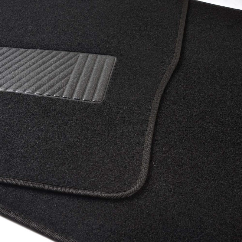 BDK InterLock Car Floor Mats - Secure No-Slip Technology for