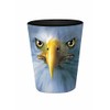 JUST FUNKY Eagle Face 2oz Shot Glass
