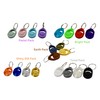 4x 3D Printed Fidget Clicker Slider Spinner Keyring Three Fidget