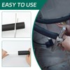 BEASAFY 1.8 m Pipe Insulation Rubber, Pipe Insulation Foam, Black