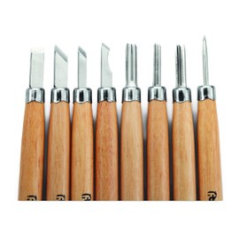 WoodRiver 8 Piece Detail Carving Tool Set