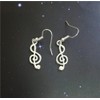3 Pairs Guitar, Microphone, and Treble Clef Earrings Set -