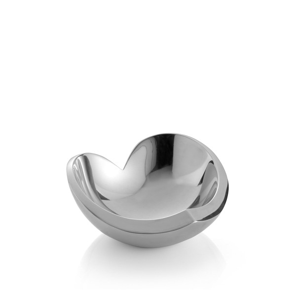 Nambe Large Nambe Alloy Decorative Love Bowl (6.25" x 3") - Ideal Valentine's Day or Wedding Gift