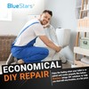 BlueStars 4 Pack 7301111-0070A Flush Valve Seal Kit Replacement -