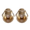 3/4" to 1/2" Brass Hex Nipple, Brass Pipe Fitting Reducing