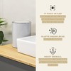 bremermann Bathroom Series Savona Cosmetic Bin with Swing Lid Plastic
