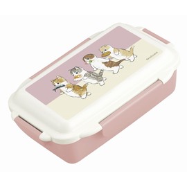 Toa Metal Mofusand 53-3032 Lunch Box, 16.9 fl oz (500 ml), Pink