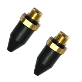 GULUANT 2 Pack Replacement BT2 1/8 Inch MPT Rubber/Brass Tip for Air Blow Guns
