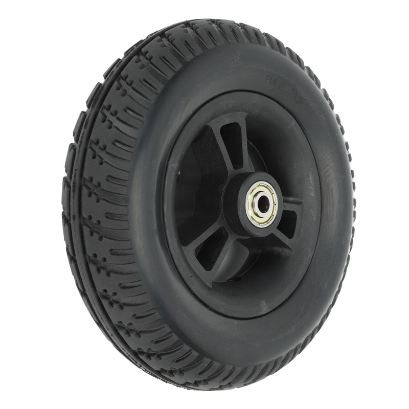 Wheelchair Wheel Replacement Non Slip Solid PU Strong Bearing Capacity