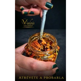2 Salsas Machas Chile Morita & Semillas 250g Valois Gourmet