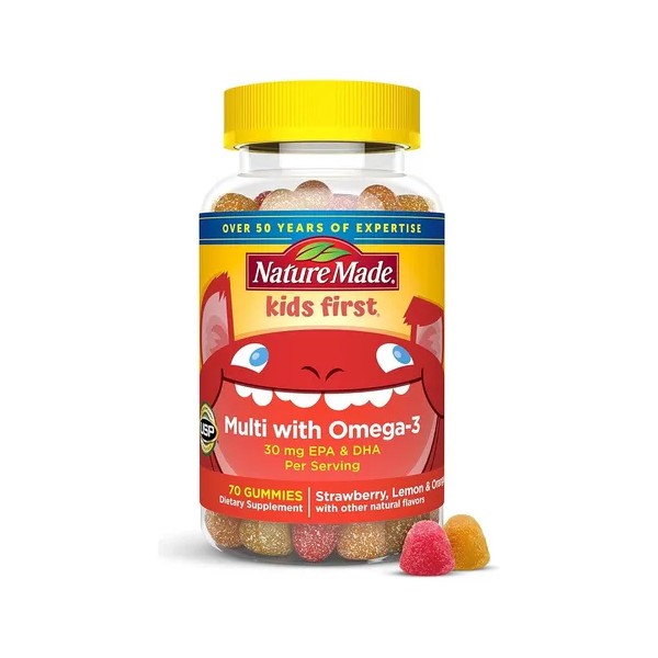 Vitaminas Niños Apoyo Nutricional 70 Gomitas Kids Naturemade