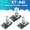 5 Pcs Rotary Encoder Module, KY-040 Degree Brick Sensor Development