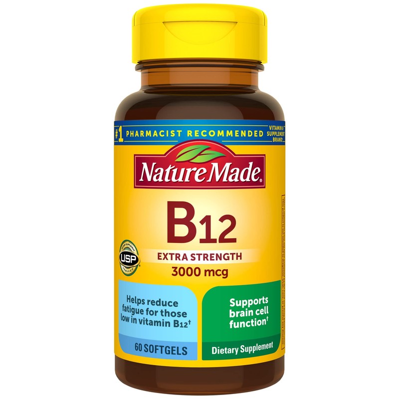 Nature Made Vitamin B12 Extra Strength 3000 mcg, B12 Vitamin