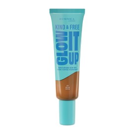 Rimmel London Kind & Free GLOW IT UP Moisturising Complexion 503 Mocha Soothes Sensitive Skin Good-looking Effect Moisturising All Day 30ml