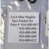 MagLite 5 pcs Gasket Set For AAA Mini Maglte 2