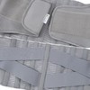 Neotech Care Adjustable Compression Back Brace Lumbar Support Belt (Grey,