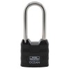 BURG-WÄCHTER Padlock with 2 Keys 6.3mm Shackle Thickness Marine Waterproof