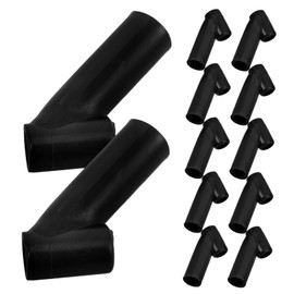 Kisangel 12pcs Plastic Kite Frame Connectors Rod Connectors for Kite Projects Versatile Angled Straight Design High Compatibility for All Skill Levels