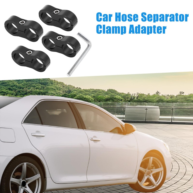 A ABSOPRO Car Hose Separator Clamp Adapter with Wrench AN10