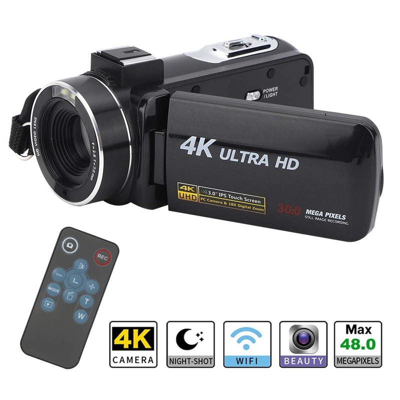 Camcorder 4K 4K Anti Shake High Definition Digital Video 18x