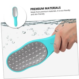 Beavorty 1pc Double-sided Feet Scraper Tool for Hard Skin and Callus Removal Reusable Pedicure Foot File for Wet Dry Use Easy to Clean Lake