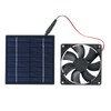Solar Panel Powered Fan Mini Ventilator 5W 6V Solar Exhaust