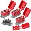 4 Pieces DC 12V - 24V Automatic Reset Circuit Breaker