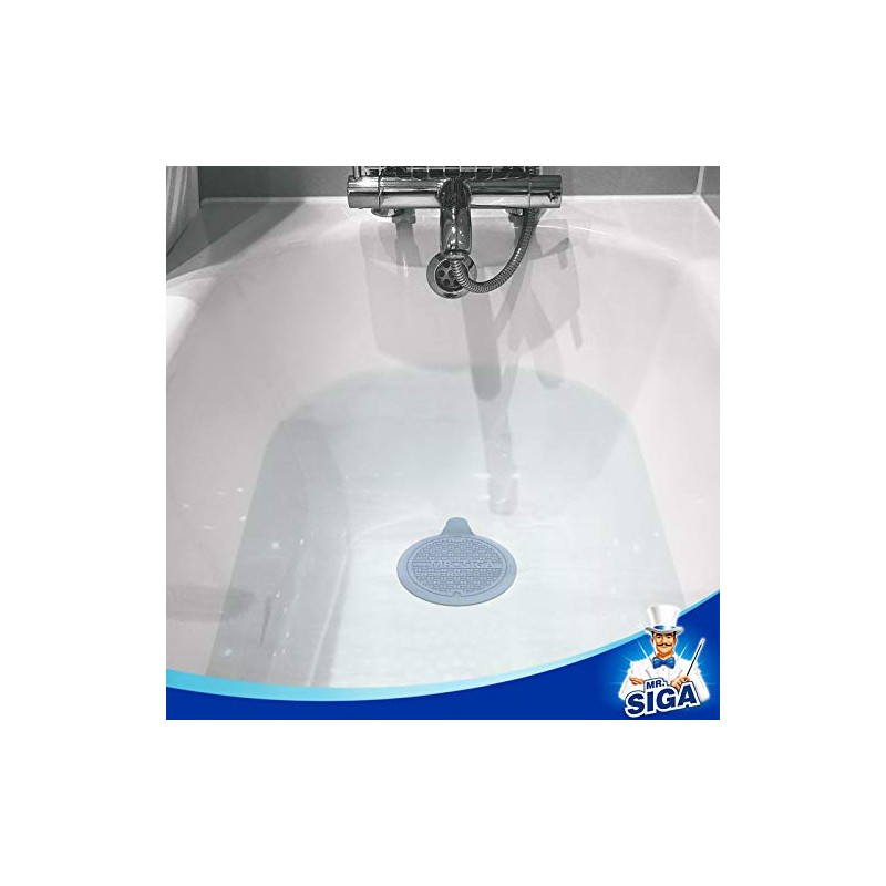 MR.SIGA Tapón de Silicona para Bañera, para Ducha y Lavabo,