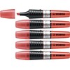 Highlighter - STABILO LUMINATOR - Box of 5 - Red